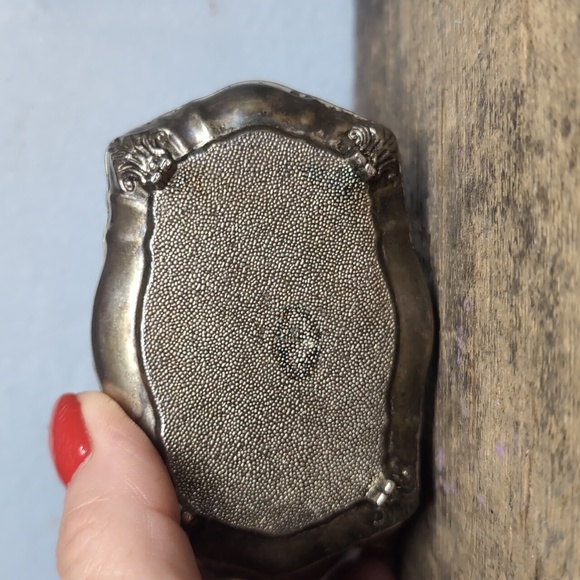 Vintage Italian Vera Lucino Silver Plated Trinket Jewelry Box - Picture 5 of 10